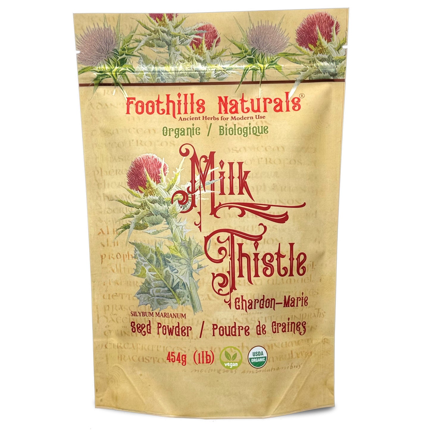 Milk Thistle Seed Powder Organic