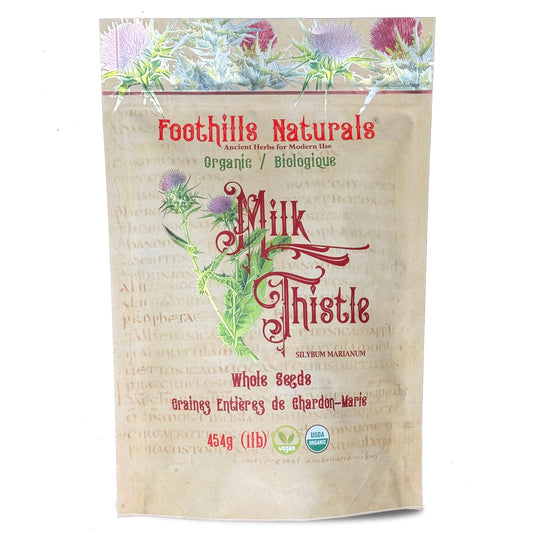 Organic Milk Thistle Seed Whole (Silybum marianum)