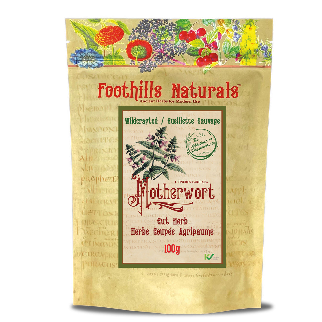 Motherwort Herb, Cut, Wildcrfted