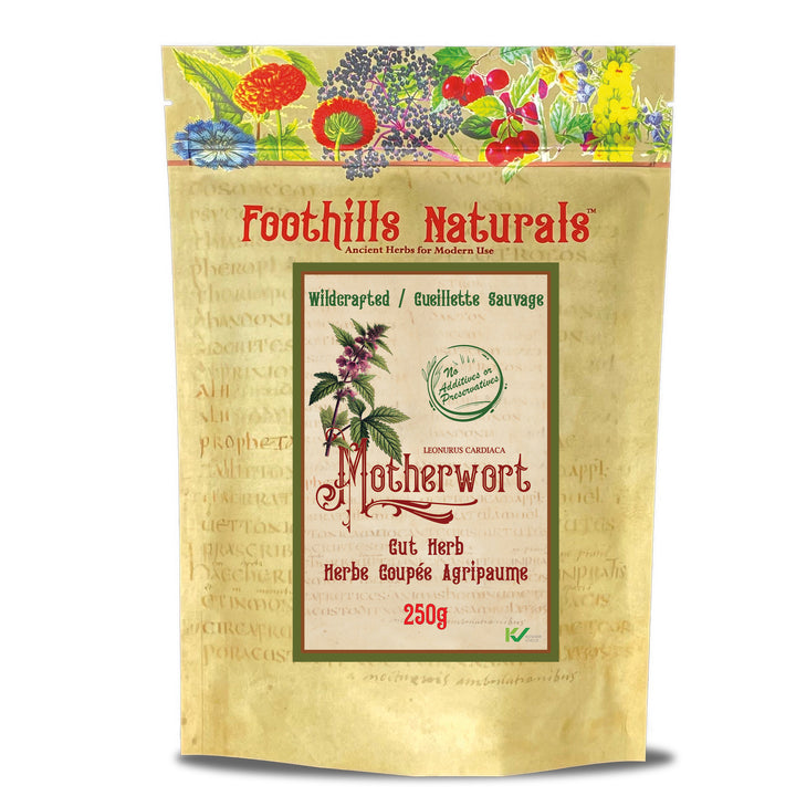 Motherwort Herb, Cut, Wildcrfted