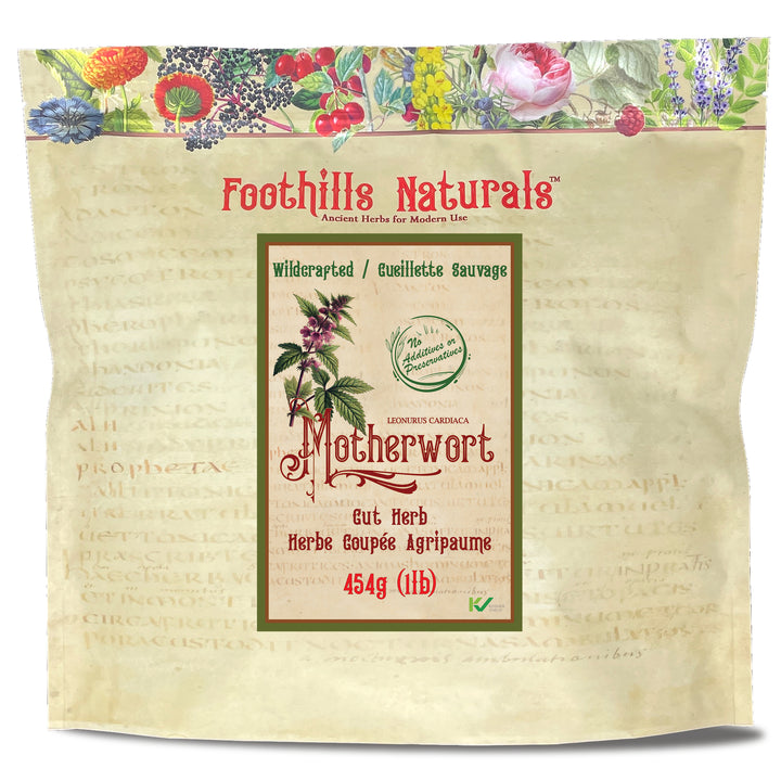 Motherwort Herb, Cut, Wildcrfted