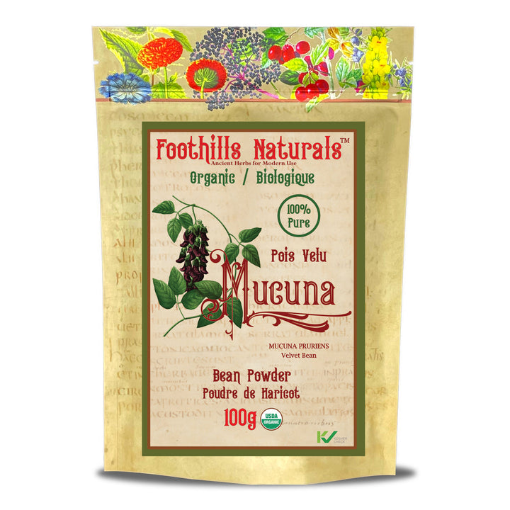 Mucuna Powder Organic - Velvet Bean No Additives Pure