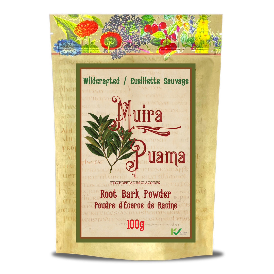 Muira Puama Powder - Aphrodisiac, Stimulant 400+ Servings