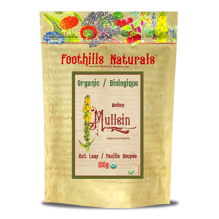 Mullein Leaf Cut Organic