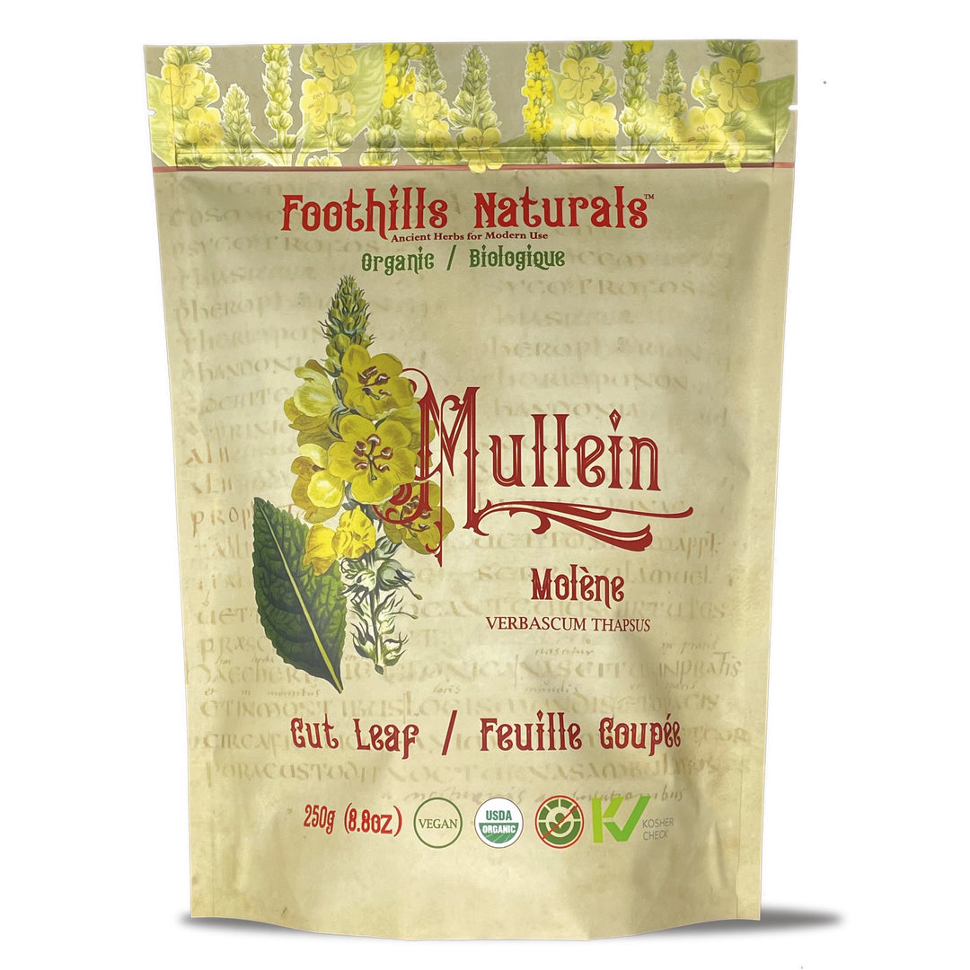 Mullein Leaf Cut Organic