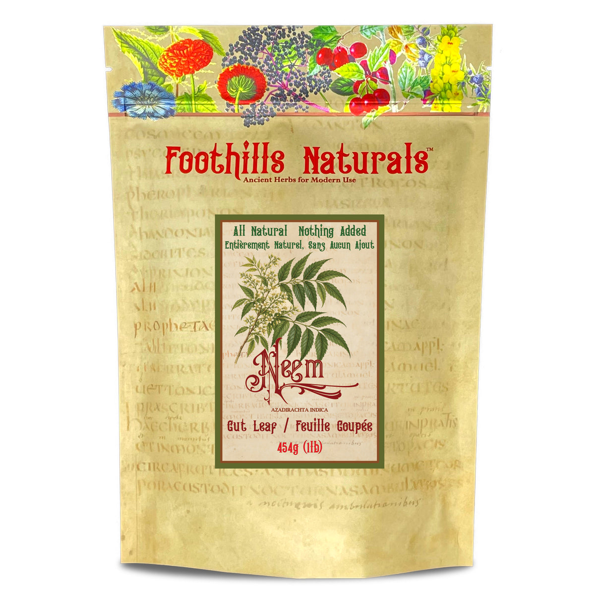 Neem Leaf – Cut (Azadirachta indica)