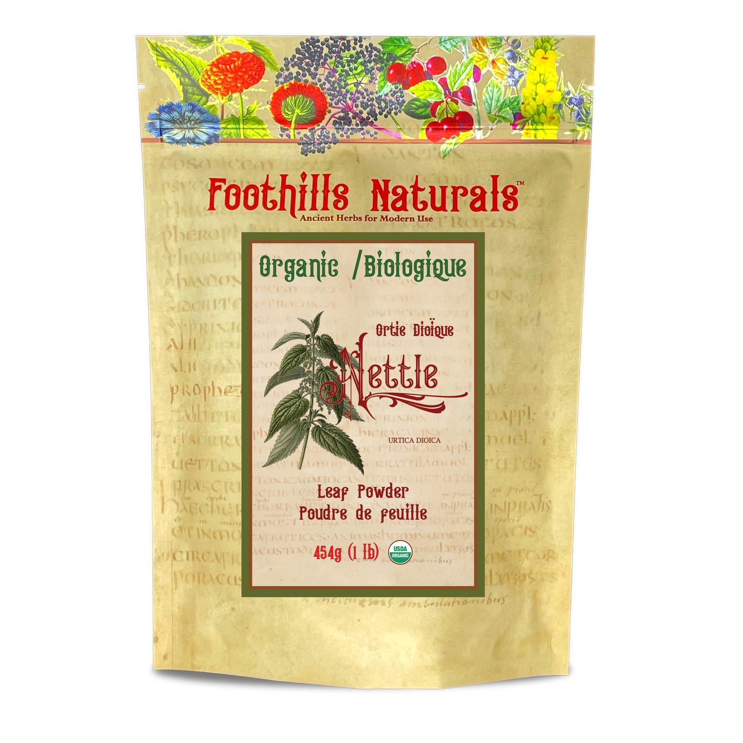 Nettle Leaf Powder Organic (Urtica dioica)