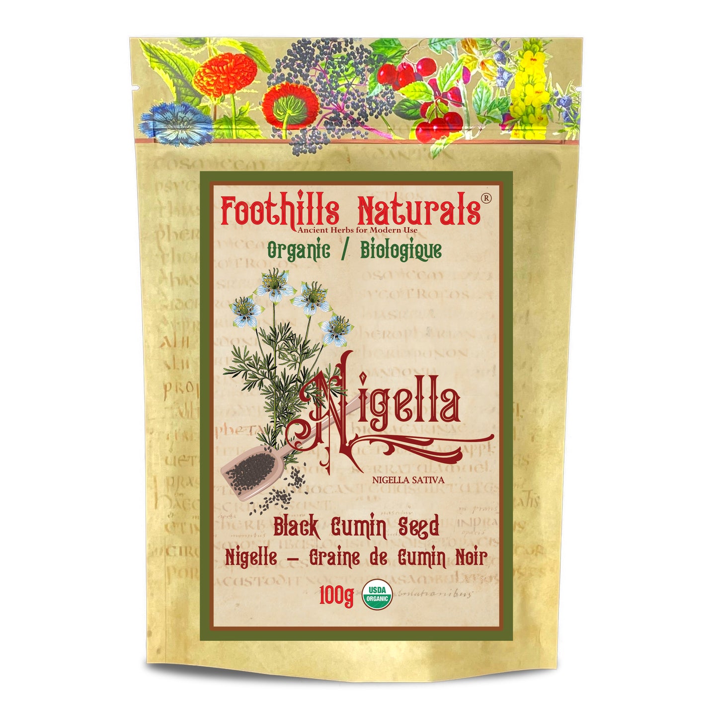 Nigella Sativa (Black Cumin ) Seed Organic