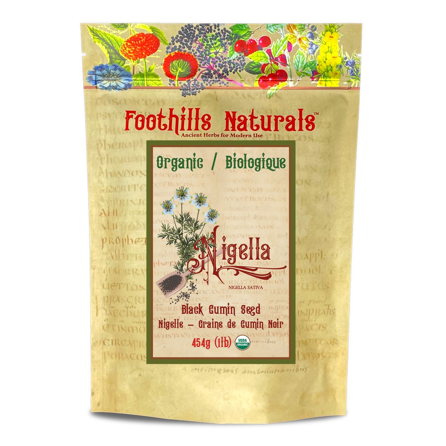 Nigella Sativa (Black Cumin ) Seed Organic