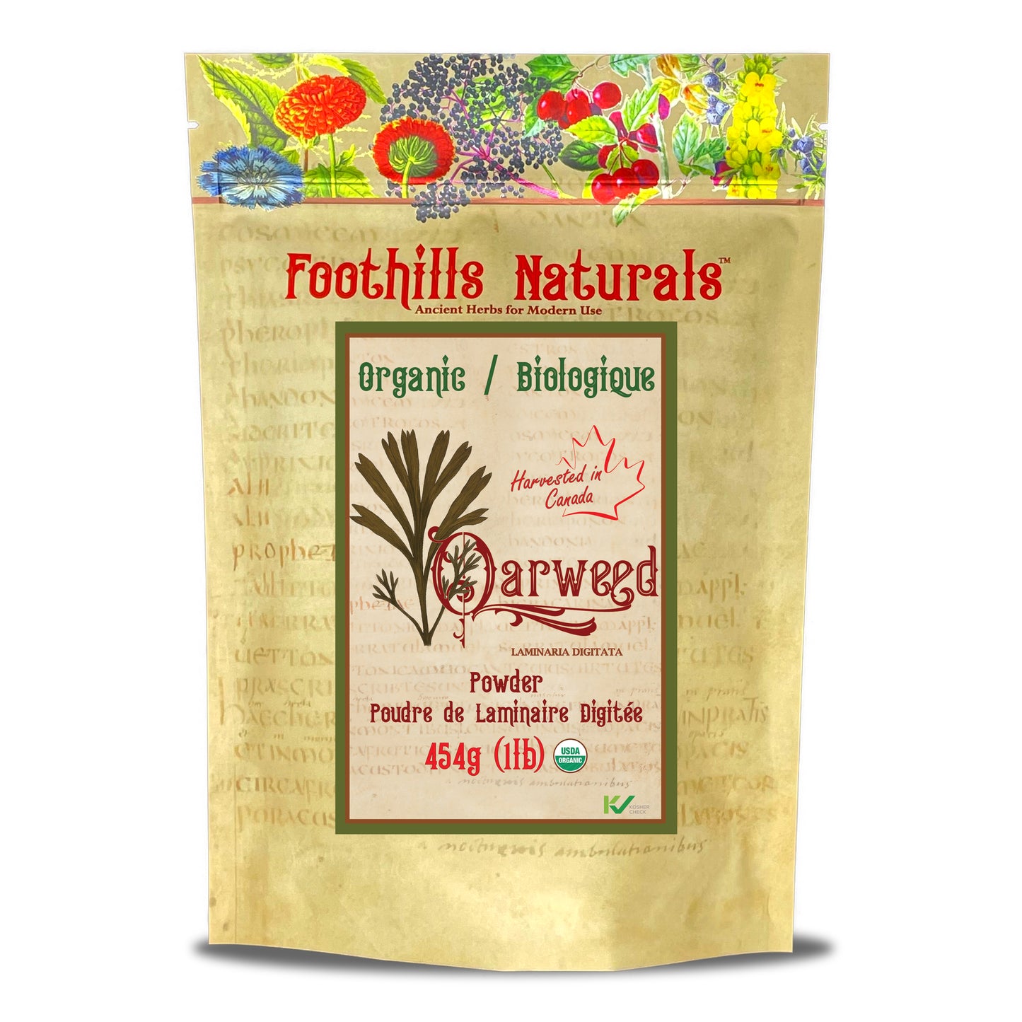 Organic Oarweed Powder (LAMINARIA DIGITATA}