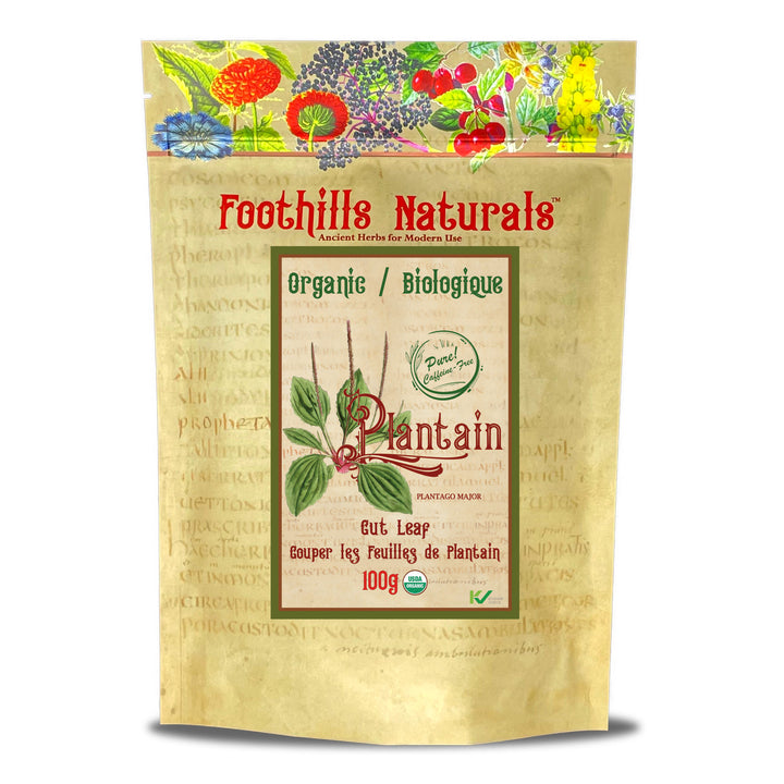 Plantain Leaf, Cut Organic