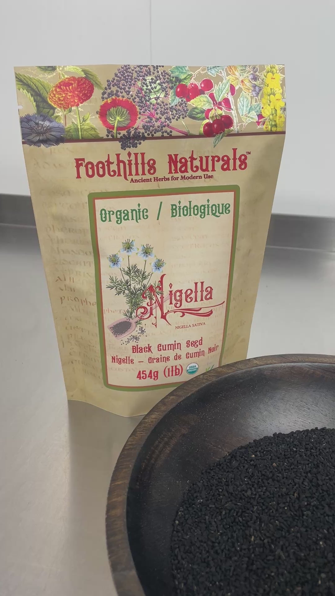 Nigella Sativa (Black Cumin ) Seed Organic
