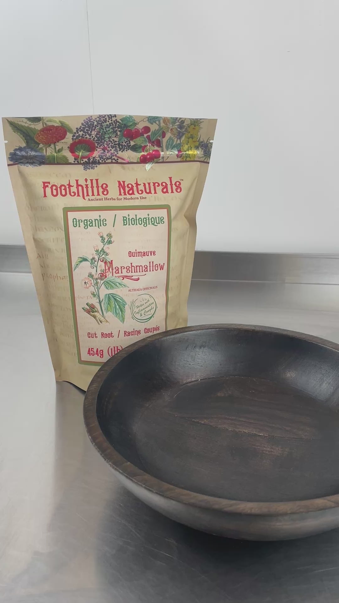 Marshmallow Root Cut Organic