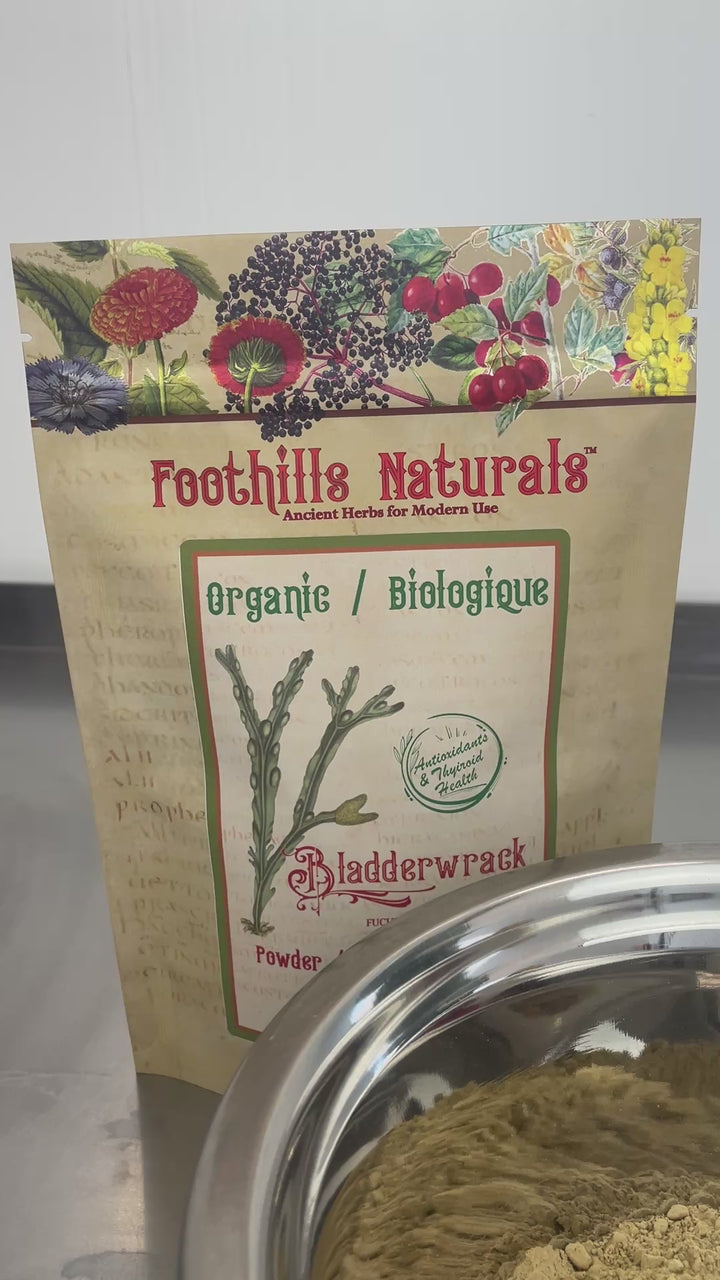 Bladderwrack Powder, Organic - Canadian