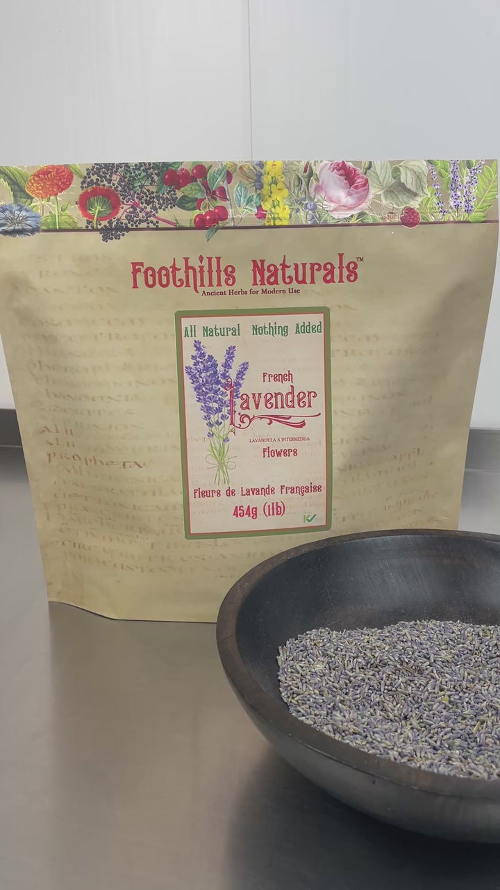 French Lavender Flowers - for Tea, Cosmetics and Brewing