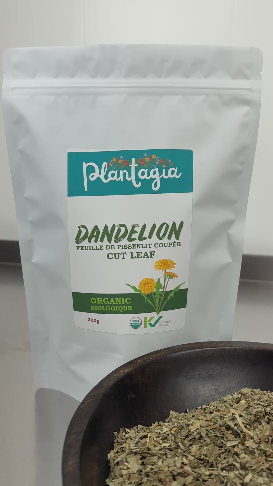 Dandelion Leaf  Cut Organic