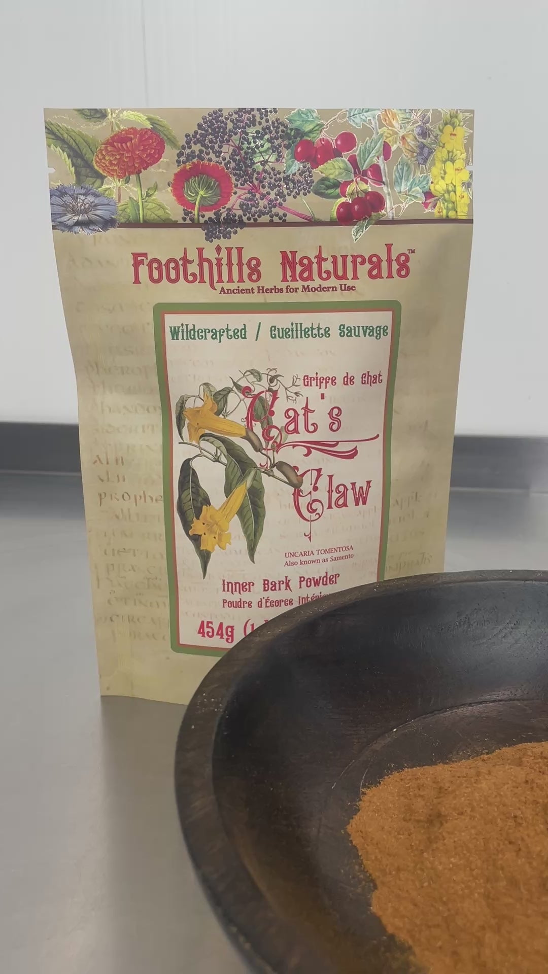 Cat's Claw Inner Bark Powder, Samento