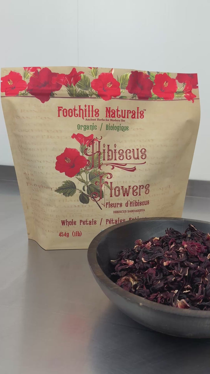 Hibiscus Flowers Whole Petals Organic