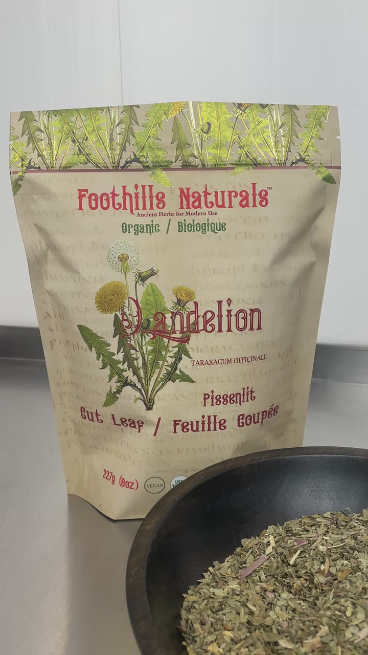 Dandelion Leaf Cut Organic