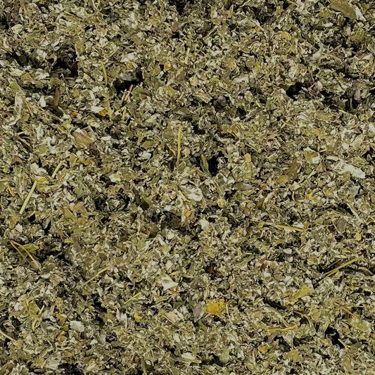 Organic Raspberry Leaf for Horses (Rubus idaeus) – 454g / 1 lb – Feed Ingredient Equine Herb for Mares, Geldings, Stallions. Nutritional, Moodiness Control