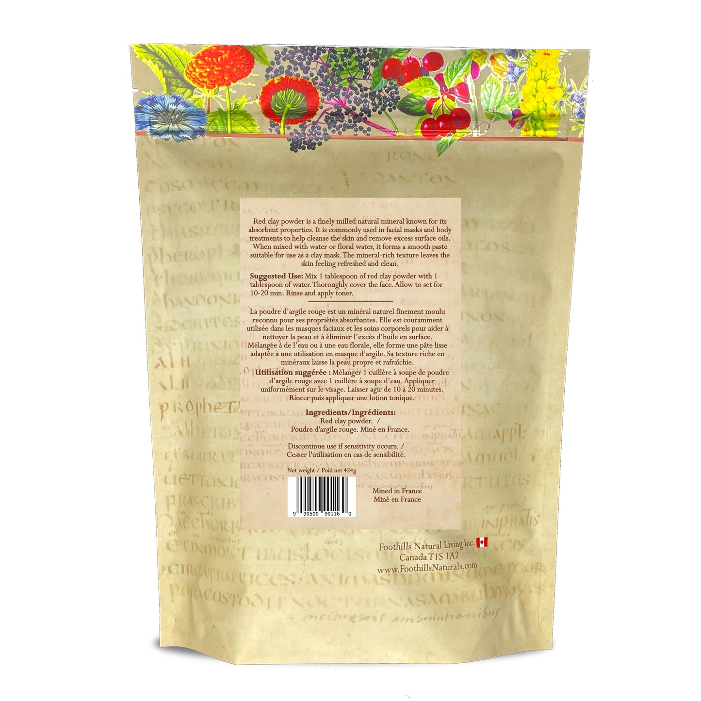 French Red Clay Powder - Skin Cleanser