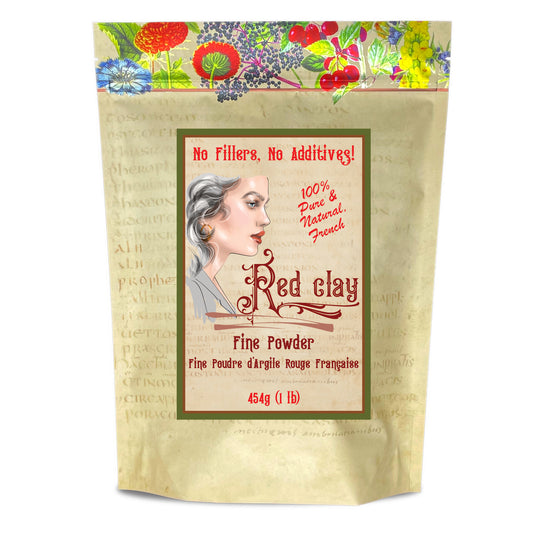 French Red Clay Powder - Skin Cleanser