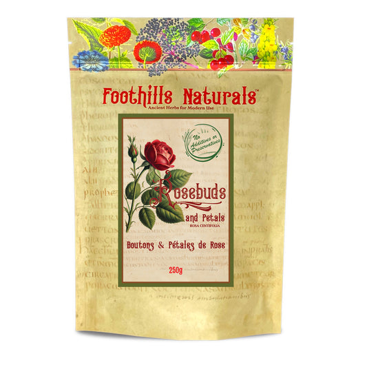 Rose Petals & Buds – Dried Floral Blend for Tea, Culinary & Decorative Use
