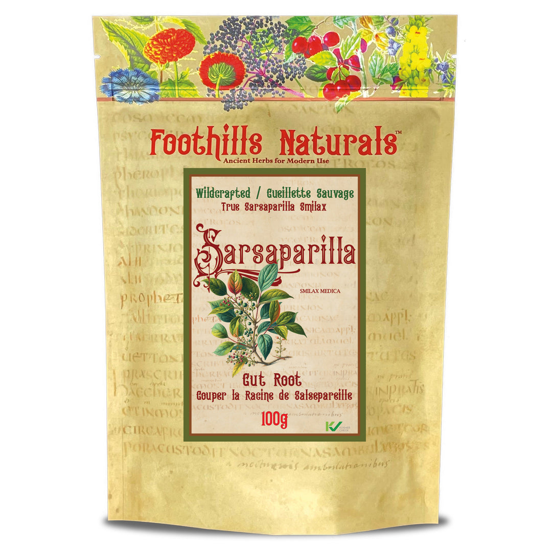 Sarsaparilla Smilax Root, Cut, Wildcrafted