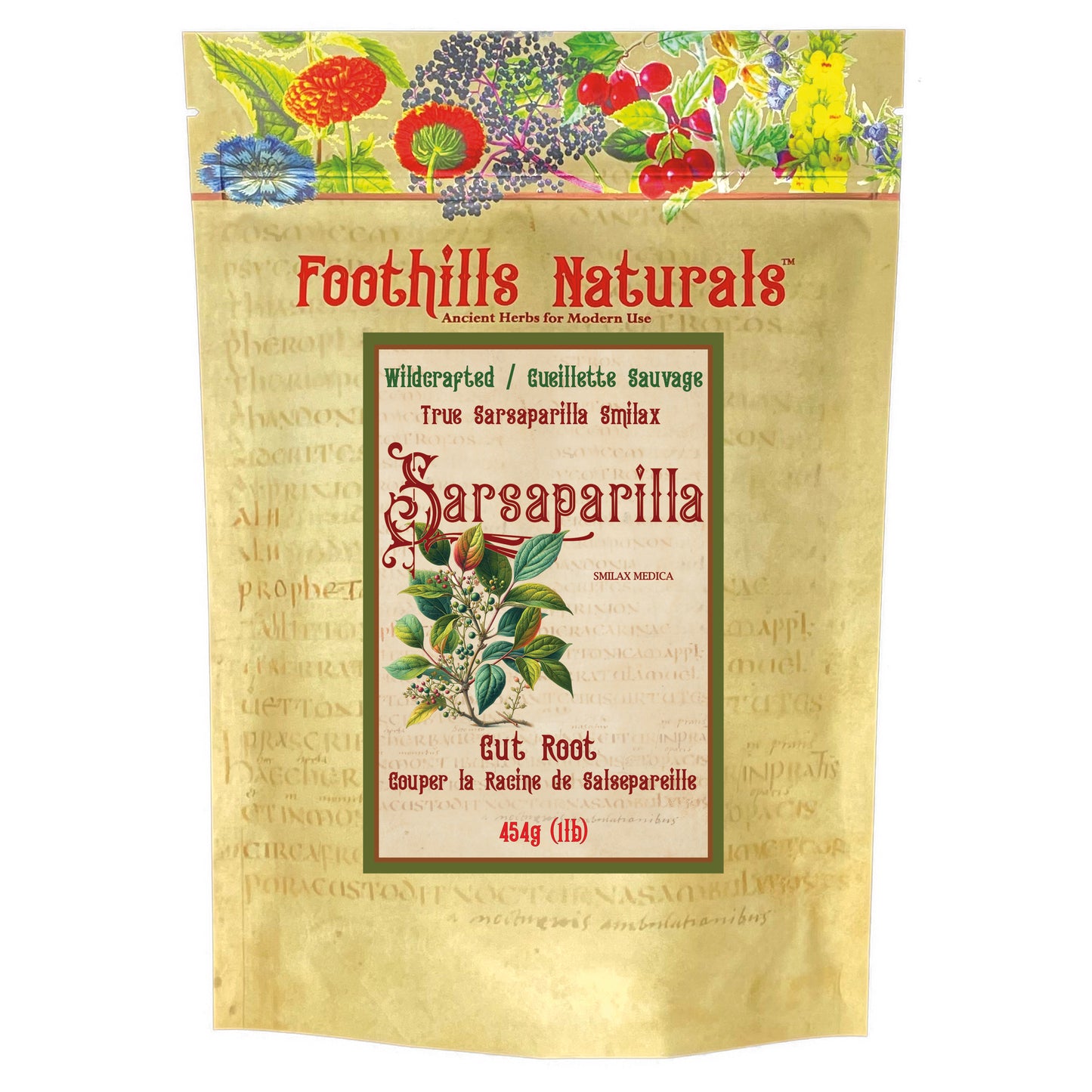 Sarsaparilla Root Cut (Smilax aristolochiifolia) – Wildcrafted – Dried Root for Tea & Decoction
