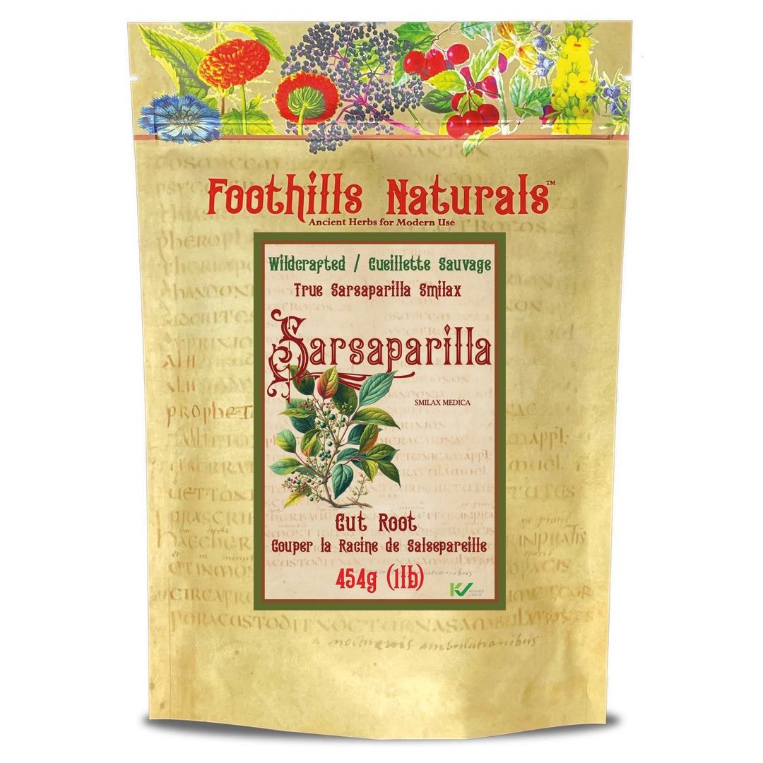 Sarsaparilla Smilax Root, Cut, Wildcrafted