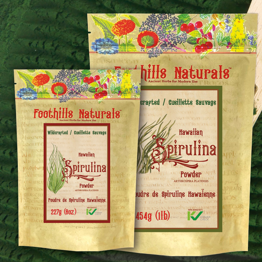 Spirulina Powder Hawaiian, Wildcrafted