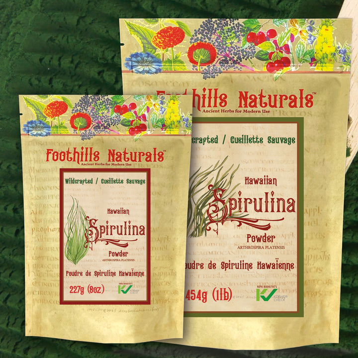 Spirulina Powder Hawaiian, Wildcrafted