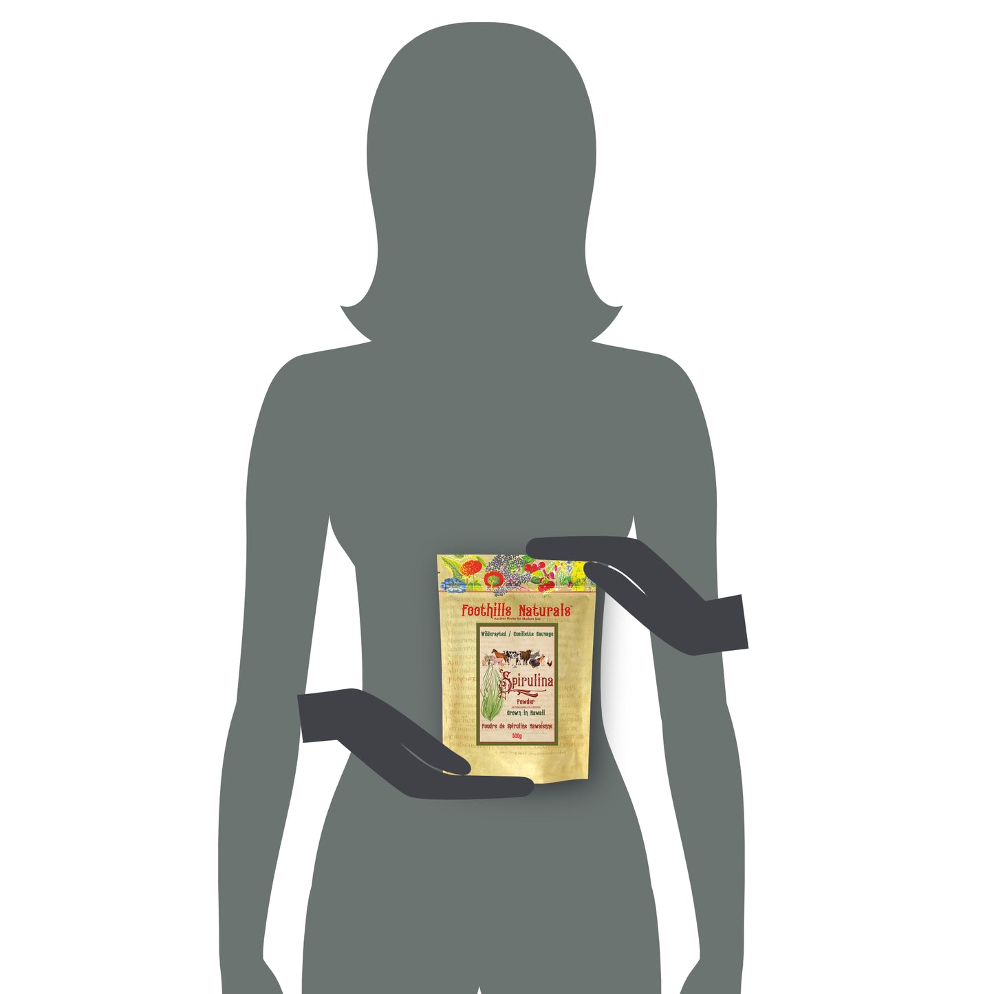 Wildcrafted Spirulina Powder for Cats, Dogs, Horses, Poultry, Livestock and Fish (ARTHROSPIRA PLATENSIS)