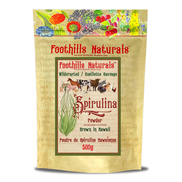 Spirulina Powder for Cats, Dogs, Horses, Poultry, Livestock and Fish