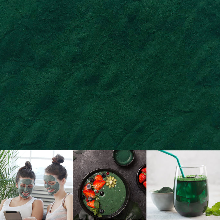 Spirulina Powder Hawaiian, Wildcrafted