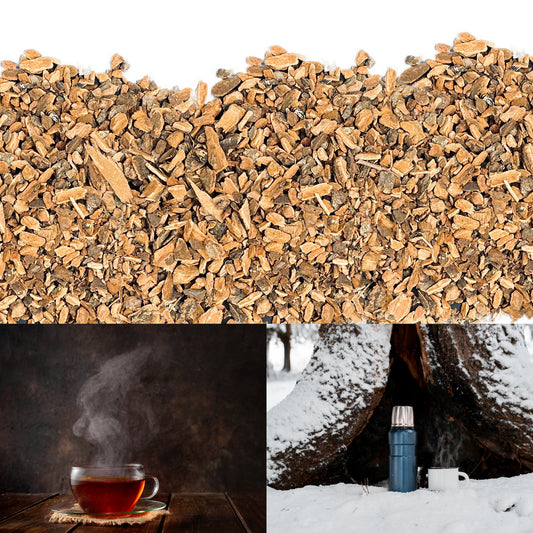 Organic Wild Cherry Bark Cut – 250g – Botanical Ingredient for Tea & Preparations