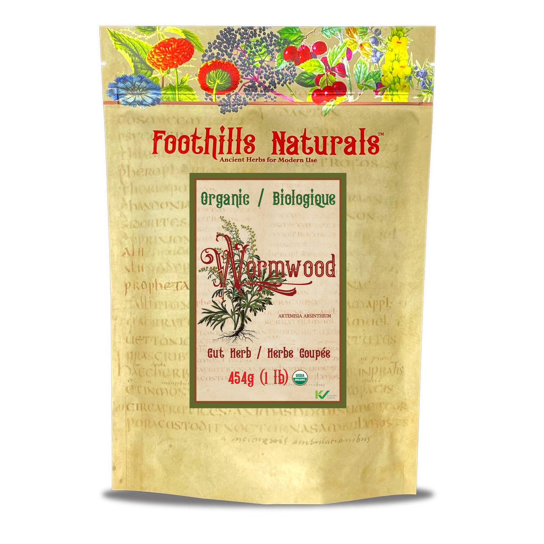 Wormwood Herb Cut and Sifted Organic