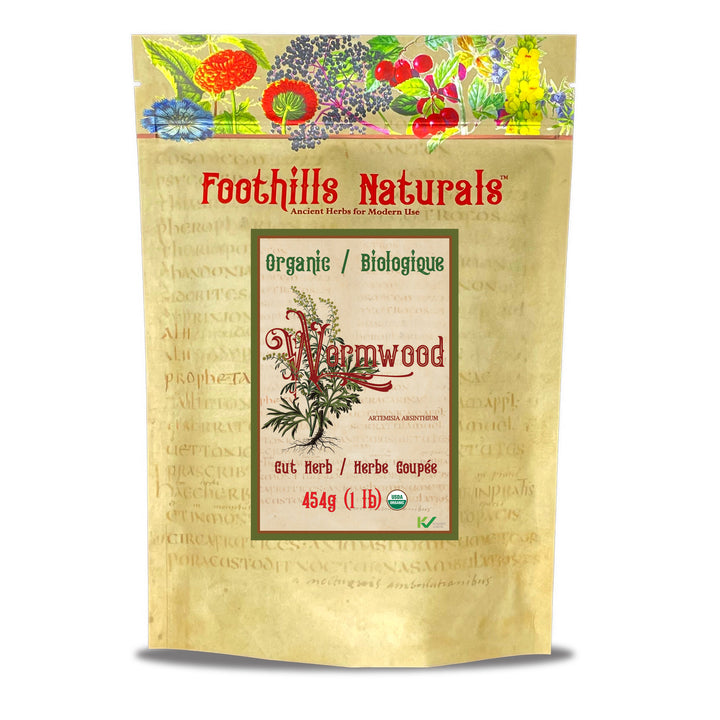 Wormwood Herb Cut and Sifted Organic