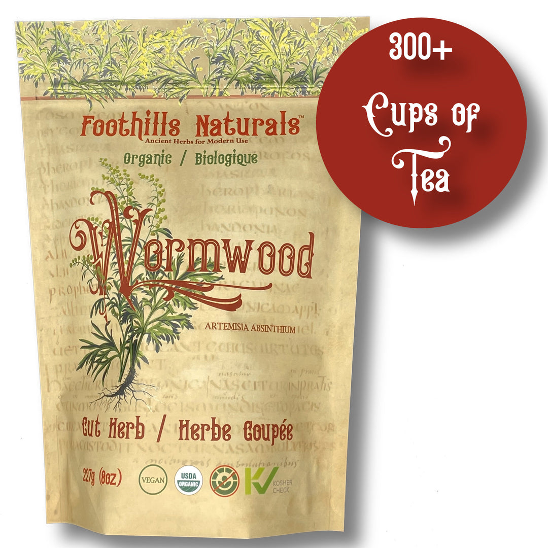 Wormwood Herb Cut and Sifted Organic