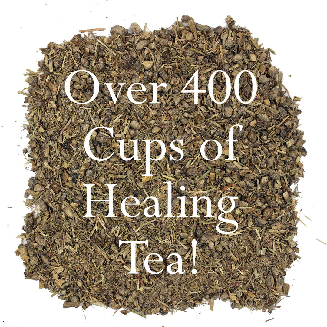 Deep Cleanse Tea Organic - 1 Pound (454g) Traditional 4 Herb Recipe - Detoxifying, Restorative | Foothills Naturals Canada | Ancient Herbs for Modern Use