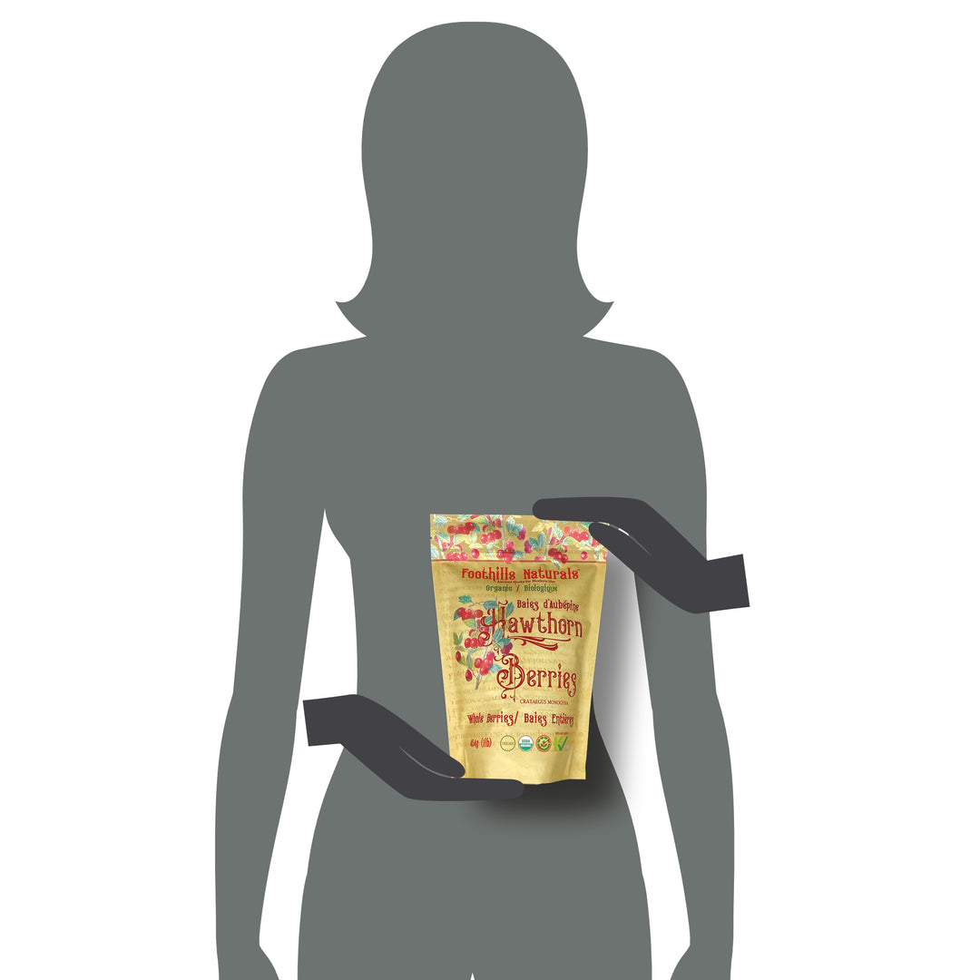 Hawthorn Berries Whole Organic