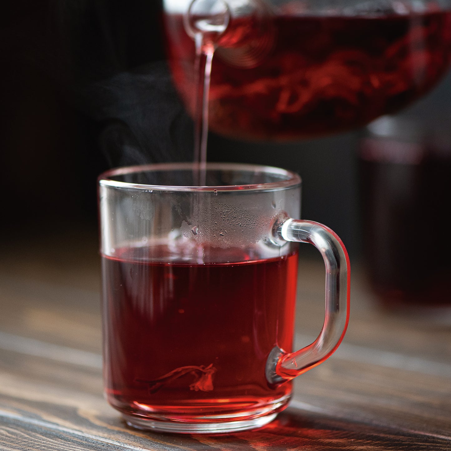 Organic Hibiscus Flowers – Cut (Hibiscus sabdariffa)
