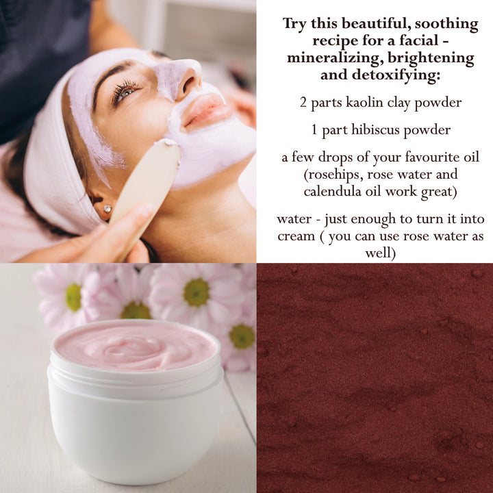 Kaolin White Clay Powder – 1 pound (454g) Light and Fluffy Texture, Excellent for Cosmetics, Hair Care products, Pottery, Paper Making, and Craft Projects | Foothills Naturals Canada | Ancient Herbs for Modern Use