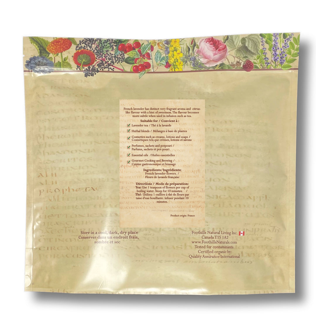 French Lavender Flowers - for Tea, Cosmetics and Brewing