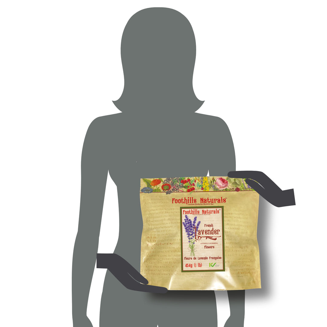 French Lavender Flowers - for Tea, Cosmetics and Brewing