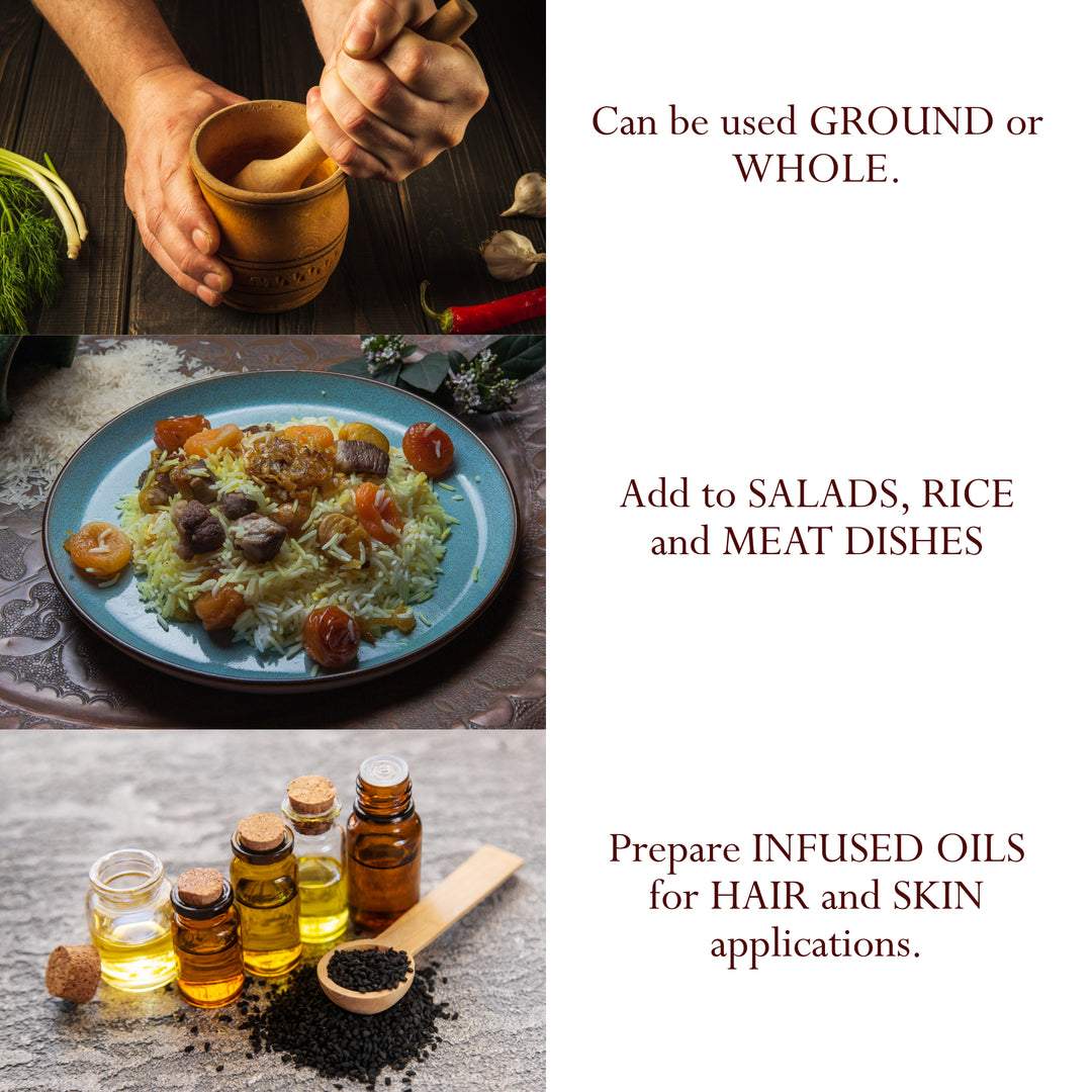 Nigella Sativa (Black Cumin ) Seed Organic