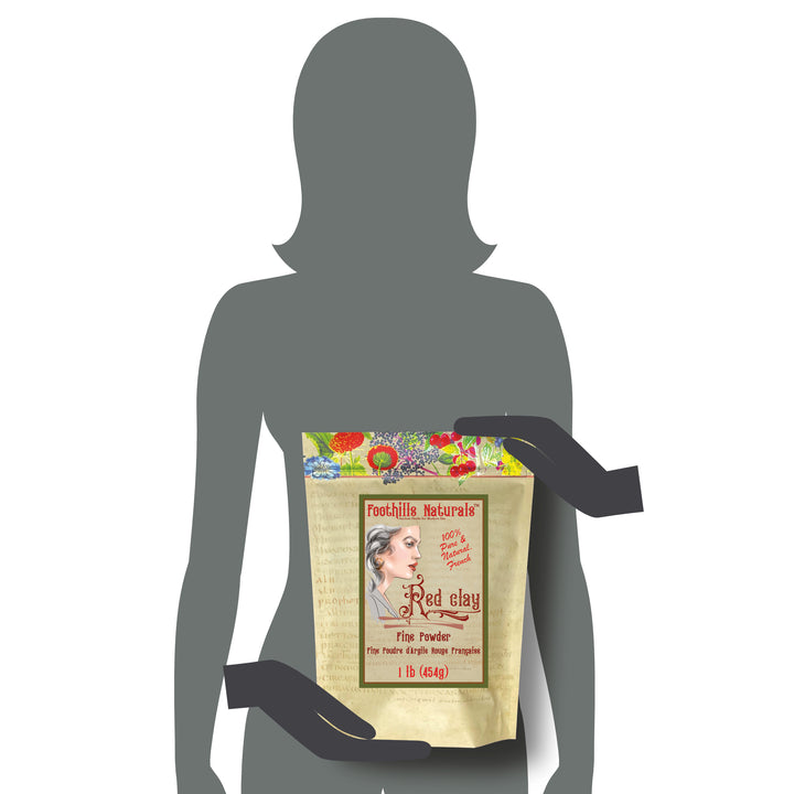 French Red Clay Powder - Skin Cleanser and Purifier