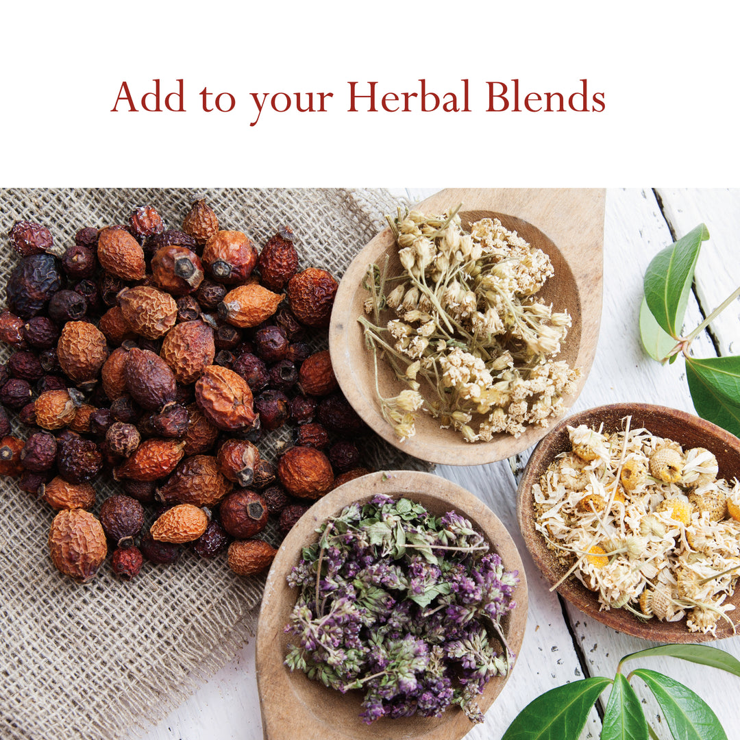 Rosehips Organic Whole Dried - 1 Pound (454 Grams) Gourmet Cooking, Brewing Recipes | Foothills Naturals Canada | Ancient Herbs for Modern Use