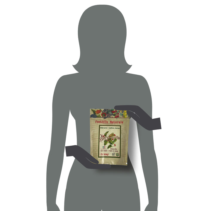 Mexican Sarsaparilla Powder - 1 lb (454g) 200+ Servings | Foothills Naturals Canada | Ancient Herbs for Modern Use
