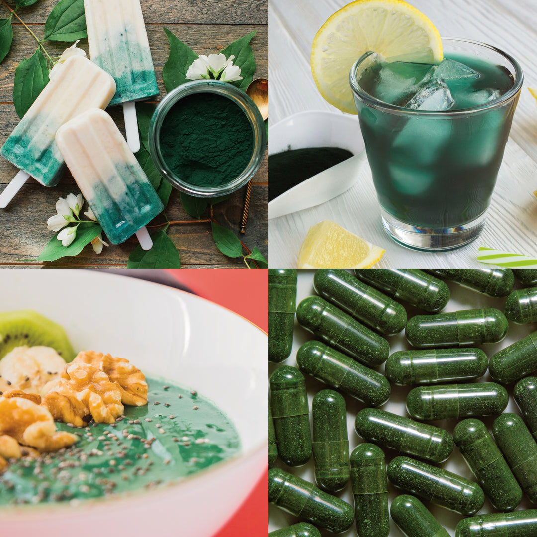 Spirulina Powder Hawaiian, Wildcrafted